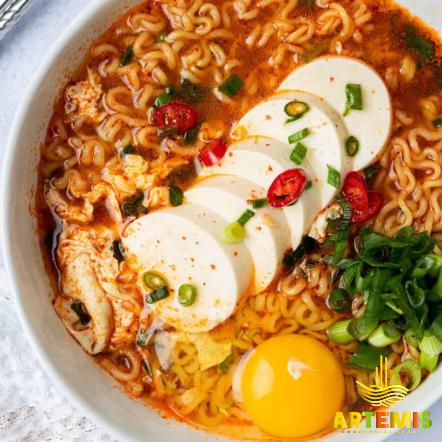 طريقة تصدير النودلز الكوري من ايران إلى العراق